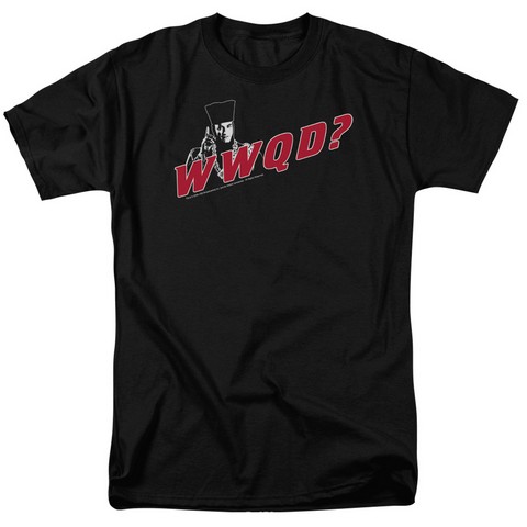 Star Trek-Wwqd - Short Sleeve Adult 18-1 Tee - Black- Medium
