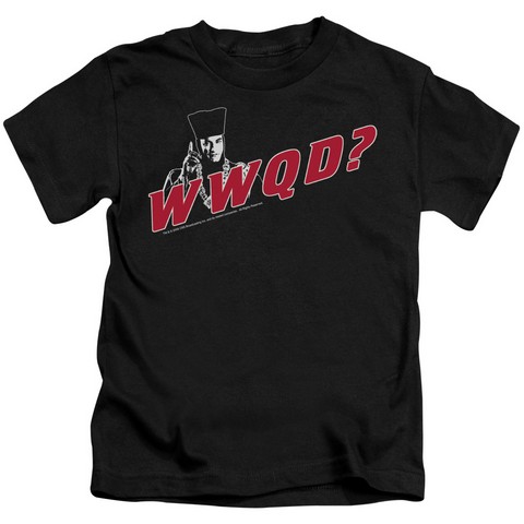 Star Trek-Wwqd - Short Sleeve Juvenile 18-1 Tee - Black- Large 7