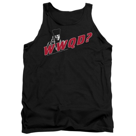 Star Trek-Wwqd - Adult Tank Top - Black- 2X
