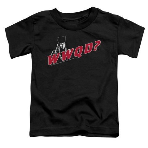 Star Trek-Wwqd - Short Sleeve Toddler Tee - Black- Large 4T