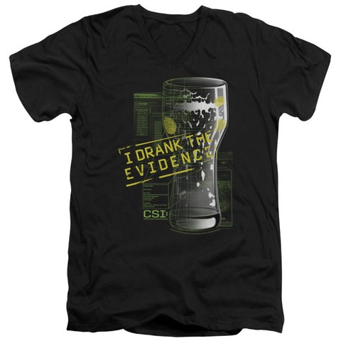 CSI-I Drank The Evidence - Black- Small