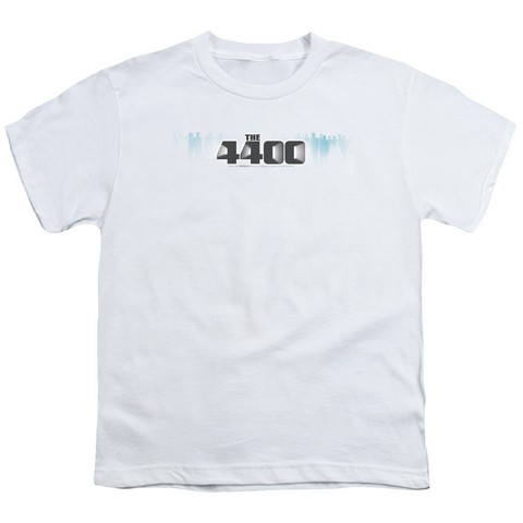 4400-The 4400 Logo - Short Sleeve Youth 18-1 Tee - White- Medium
