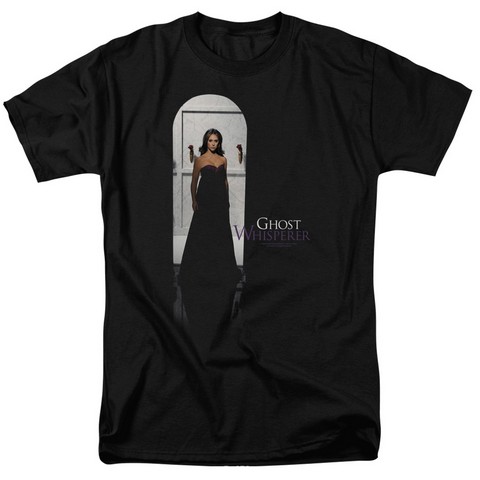 Ghost Whisperer-Doorway - Short Sleeve Adult 18-1 Tee - Black, Medium