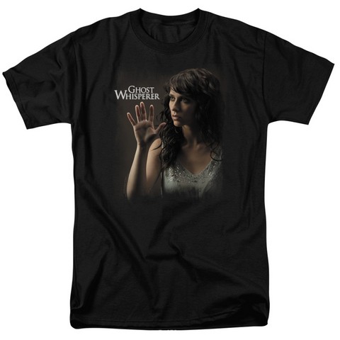 Ghost Whisperer-Ethereal - Short Sleeve Adult 18-1 Tee - Black- Large