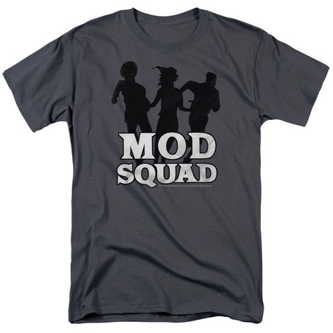 Mod Squad-Mod Squad Run Simple - Short Sleeve Adult 18-1 Tee - Charcoal- Medium