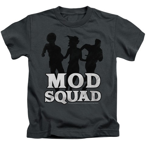 Mod Squad-Mod Squad Run Simple - Short Sleeve Juvenile 18-1 Tee - Charcoal- Large 7