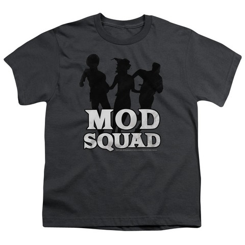 Mod Squad-Mod Squad Run Simple - Short Sleeve Youth 18-1 Tee - Charcoal- Extra Large