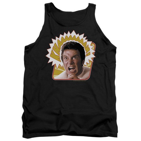 Star Trek-Khaaaaaan - Adult Tank Top - Black- Medium