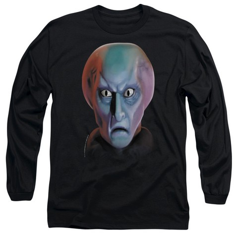 Star Trek-Balok Head 18-1 Tee - Black- Large