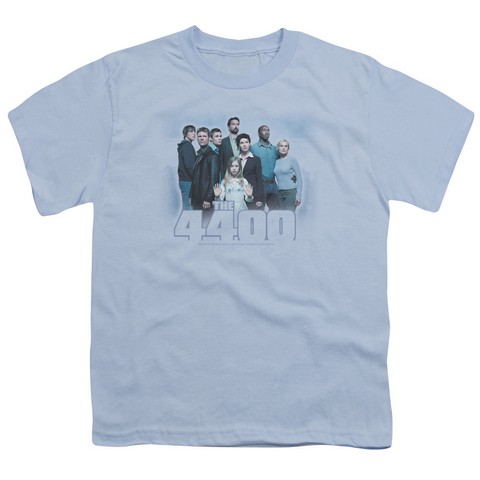 4400-By The Lake - Short Sleeve Youth 18-1 Tee - Light Blue- Large