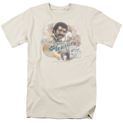 Love Boat-Issac 18-1 Tee - Cream- Small