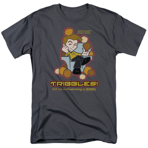 Quogs-Not As Frustrating - Short Sleeve Adult 18-1 Tee - Charcoal- Medium