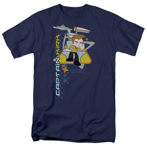 Quogs-Captains Chair - Short Sleeve Adult 18-1 Tee - Navy- Small