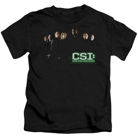 Csi-Shadow Cast - Short Sleeve Juvenile 18-1 Tee - Black- Large 7