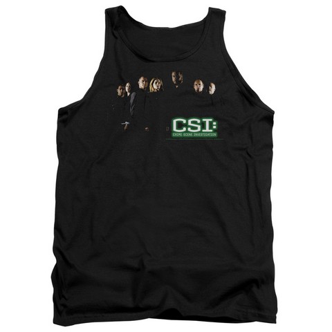 Csi-Shadow Cast - Adult Tank Top - Black- Small