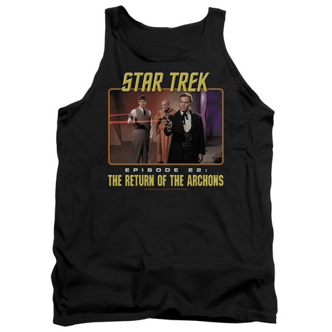 Star Trek-Episode 22 - Adult Tank Top - Black- Medium