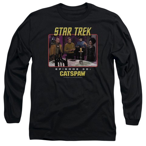 Star Trek Original-Cats Paw - Black- 2X