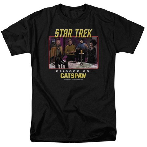 Star Trek Original-Cats Paw - Black- 2X