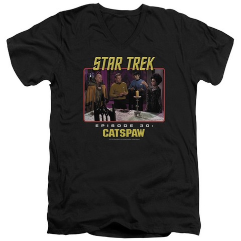 Star Trek Original-Cats Paw - Black- Medium