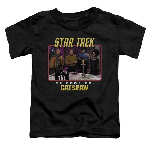 Star Trek Original-Cats Paw - Black- Medium 3T