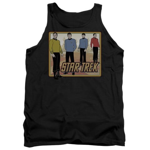 Star Trek-Classic - Adult Tank Top - Black- 2X
