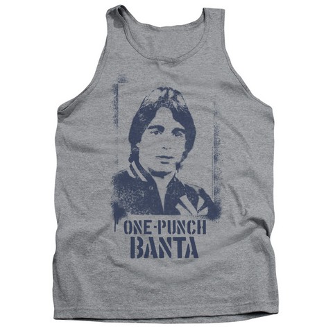 Taxi-One Punch Banta TANK TOP - Heather- Large