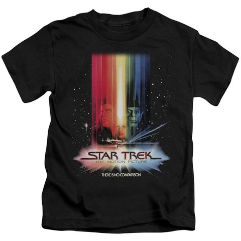 Star Trek-Motion Picture Poster - Black- Medium 5-6
