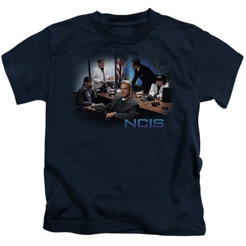 Ncis-Original Cast - Short Sleeve Juvenile 18-1 Tee - Navy- Large 7