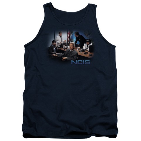 Ncis-Original Cast - Adult Tank Top - Navy- Medium