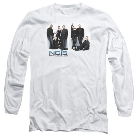 Ncis-White Room - Long Sleeve Adult 18-1 Tee - White- 2X