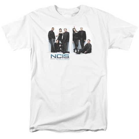 NCIS-White Room - Short Sleeve Adult 18-1 Tee - White- Large