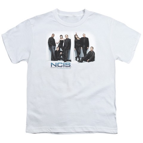 Ncis-White Room - Short Sleeve Youth 18-1 Tee - White- Extra Large