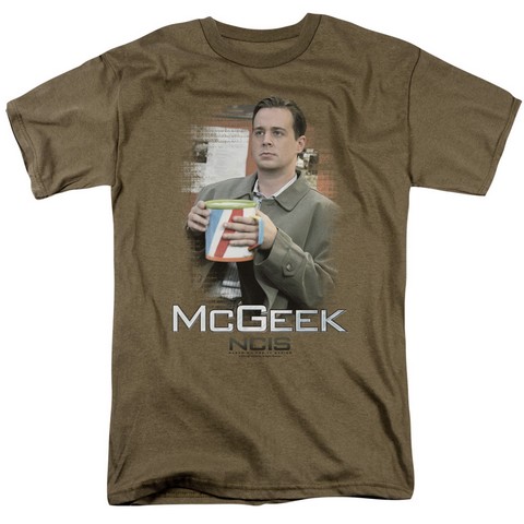 Ncis-Mcgeek 18-1 Tee - Safari Green - Extra Large
