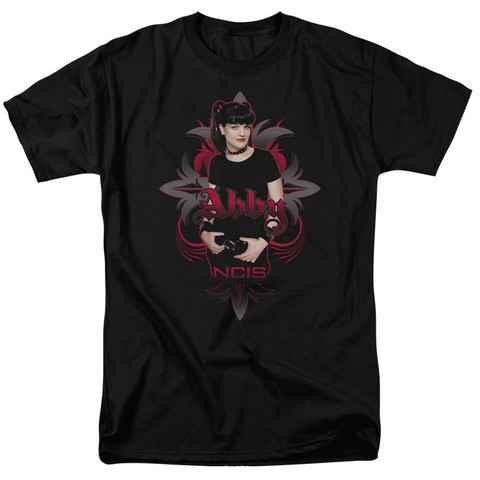 Ncis-Abby Gothic - Short Sleeve Adult 18-1 Tee - Black- 5X