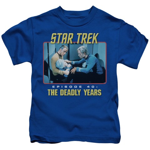St Original-Episode 40 - Short Sleeve Juvenile 18-1 Tee - Royal- Large 7