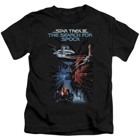 Star Trek-Search For Spock-Movie - Black- Large 7