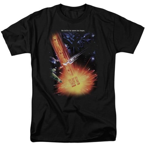Star Trek-Undiscovered Cntry-Movie - Black- 2X