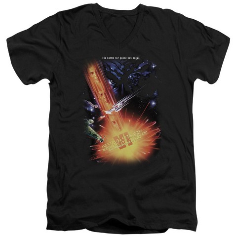 Star Trek-Undiscovered Cntry-Movie - Black- 2X
