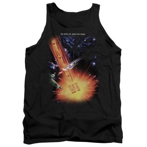 Star Trek-Undiscovered Cntry-Movie - Black- Medium