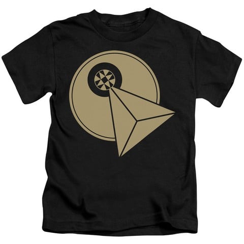 Star Trek-Vulcan Logo 18-1 Tee - Black- Large 7
