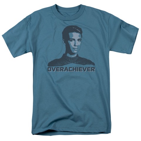 Star Trek-Overachiever 18-1 Tee - Slate- Extra Large