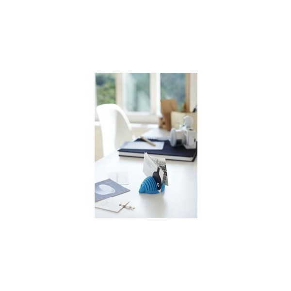 Picture of YAMAZAKI home 7405 1.9 x 3 in. Silicone Animal Card-Holder - Blue