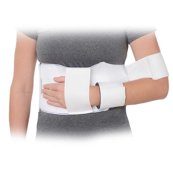 Picture of Advanced Orthopaedics 2811 Elastic Shoulder Immobilizer - Extra Small