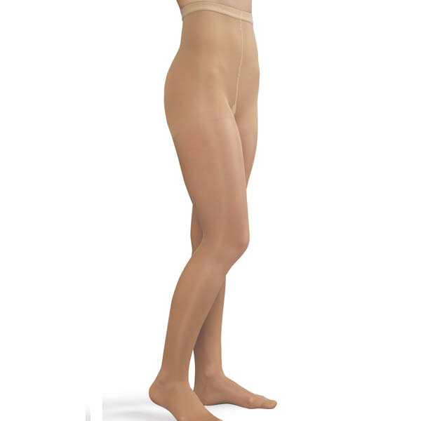 Picture of Advanced Orthopaedics 9345 - BL 15 - 20 mm Hg Compression Ladies Pantyhose&#44; Black - Medium