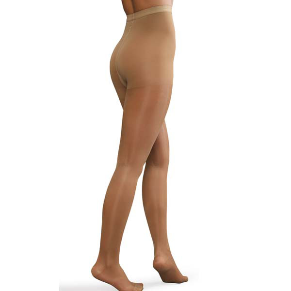 Picture of Advanced Orthopaedics 9345 - F 15 - 20 mm Hg Compression Ladies Pantyhose- Fawn - Medium