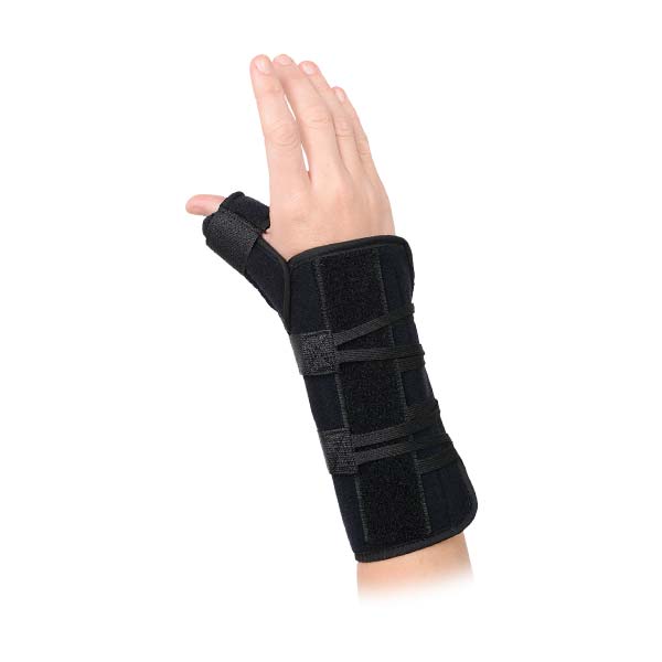 Picture of Advanced Orthopaedics 180 - L Universal Wrist Brace with Thumb Spica&#44; Left