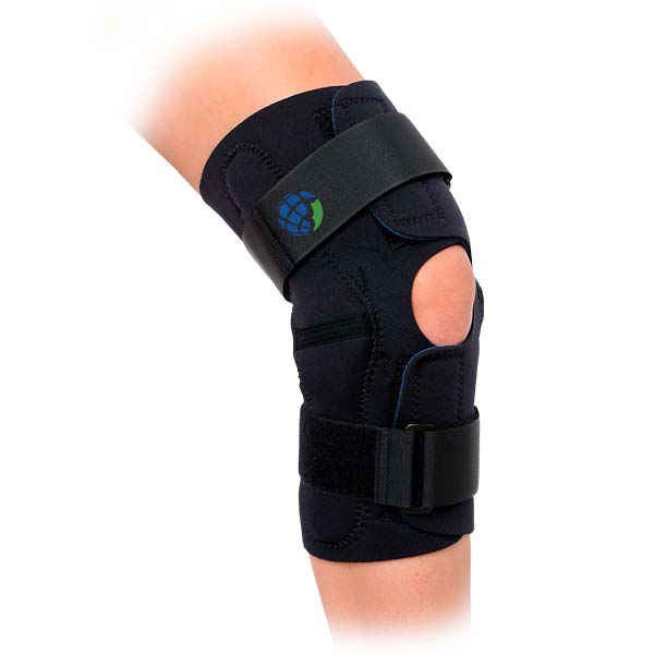 Picture of Advanced Orthopaedics 609 Wrap - Around Hinged Knee Brace - 2X Large