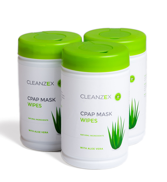 Picture of Cleanzex CPAP Mask Wipes&#44; 3 Canister - 12PK