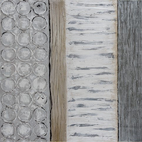 Picture of Empire Art Bold Neutrals by Martin - Peaceful Grey