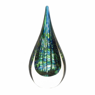 Picture of Home Decor Peacock Art Glass Sculpture